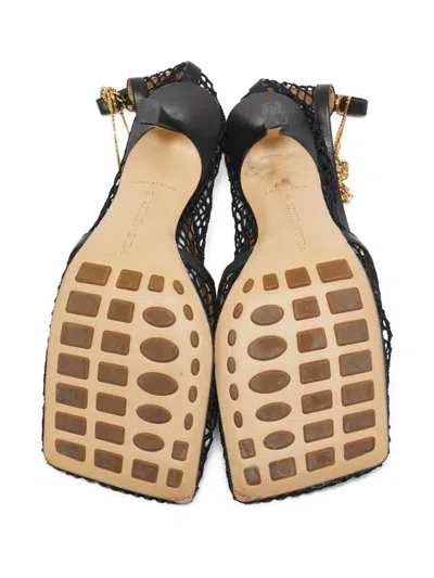 Pre-owned Bottega Veneta 100mm Mesh Pumps