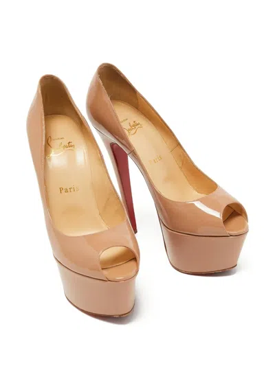 Pre-owned Christian Louboutin 155mm Jamie Pumps