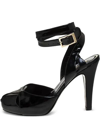 Pre-owned Fendi 115mm Leather Heeled Sandals