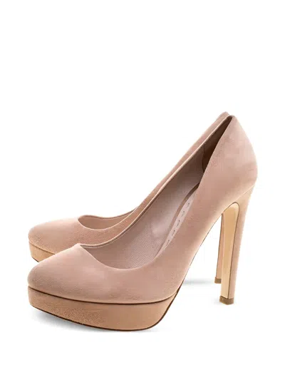 Pre-owned Miu Miu 125mm Suede Pumps
