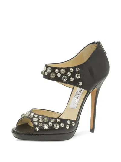 Pre-owned Jimmy Choo 120mm Stud-embellished Sandals