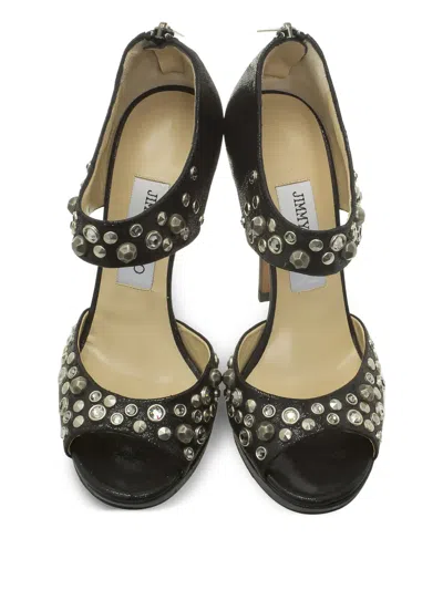 Pre-owned Jimmy Choo 120mm Stud-embellished Sandals