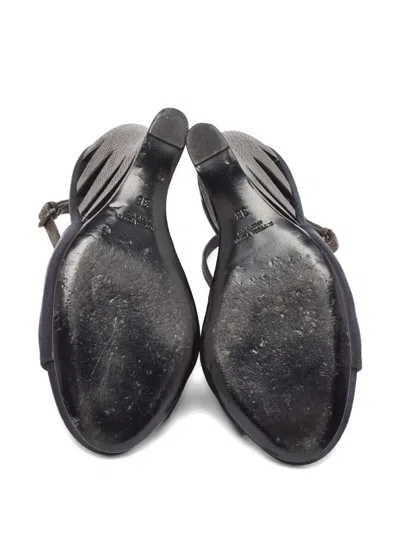 Pre-owned Bottega Veneta Wedge Heeled Sandals