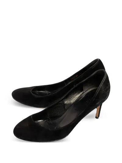 Pre-owned Gucci Suede Stiletto Heels