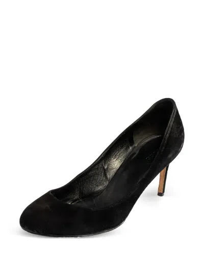 Pre-owned Gucci Suede Stiletto Heels