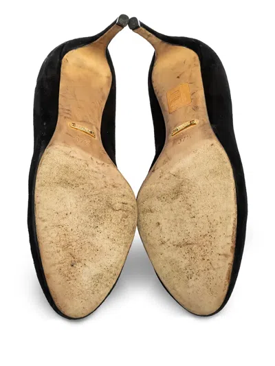 Pre-owned Gucci Suede Stiletto Heels