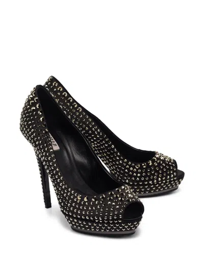 Pre-owned Le Silla 130mm Leather Pumps