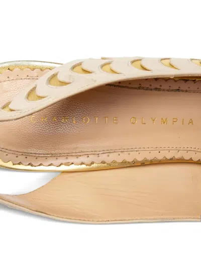 Pre-owned Charlotte Olympia  150mm Fish-motif Pumps