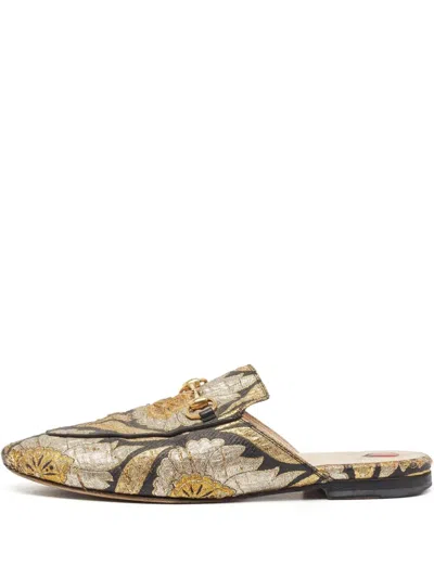 Pre-owned Gucci Princetown Mules