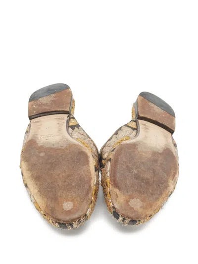 Pre-owned Gucci Princetown Mules