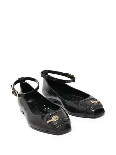 Pre-owned Fendi Jelly Ballet Flats
