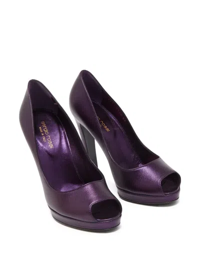 Pre-owned Sergio Rossi Vintage Leather Pumps