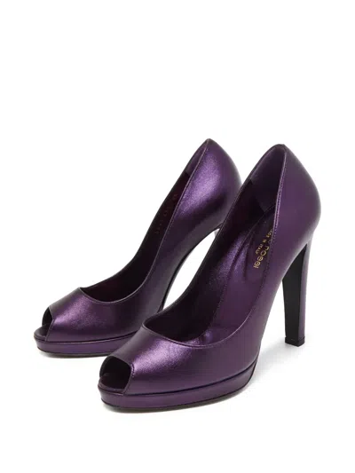 Pre-owned Sergio Rossi Vintage Leather Pumps