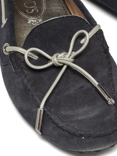 Pre-owned Tod's Vintage Gommino Loafers In Blue
