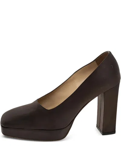 Pre-owned Sergio Rossi Vintage 105mm Block-heel Pumps