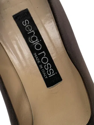 Pre-owned Sergio Rossi Vintage 105mm Block-heel Pumps