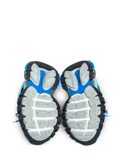 Pre-owned Balenciaga Track Sneakers In Blue