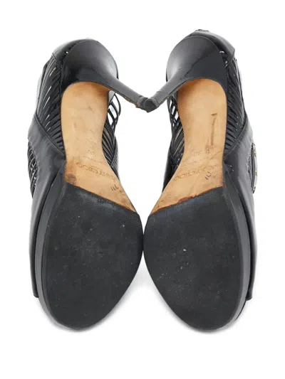 Pre-owned Jimmy Choo 110mm Leather Heeled Pumps
