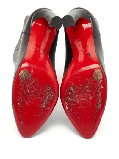 Pre-owned Christian Louboutin 110mm Me In The 90s Ankle Boots