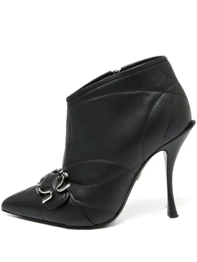 Pre-owned Dolce & Gabbana 110mm Devotion Boots