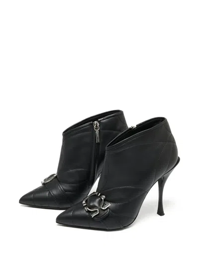 Pre-owned Dolce & Gabbana 110mm Devotion Boots