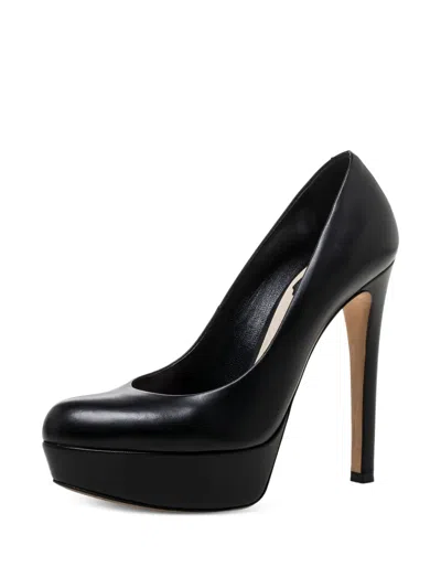 Pre-owned Dior 130mm Leather Pumps In Black