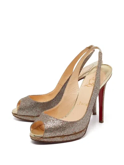 Pre-owned Christian Louboutin Metallic Pumps