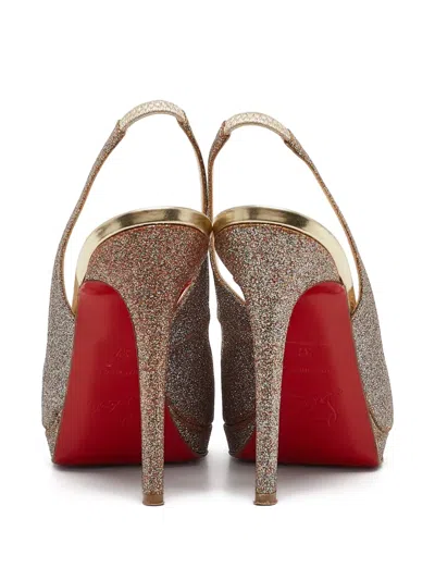 Pre-owned Christian Louboutin Metallic Pumps