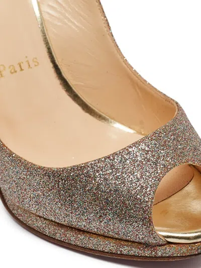 Pre-owned Christian Louboutin Metallic Pumps