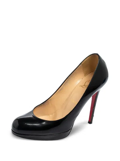 Pre-owned Christian Louboutin 110mm New Simple Pumps In Black