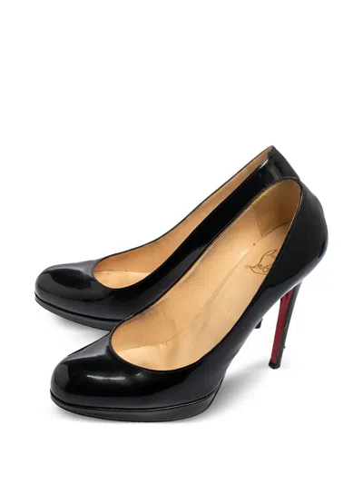 Pre-owned Christian Louboutin 110mm New Simple Pumps In Black
