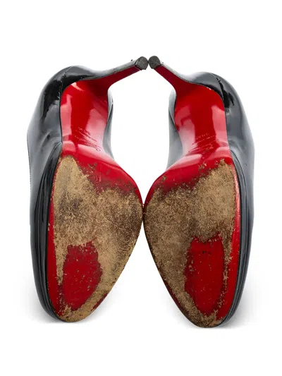 Pre-owned Christian Louboutin 110mm New Simple Pumps In Black