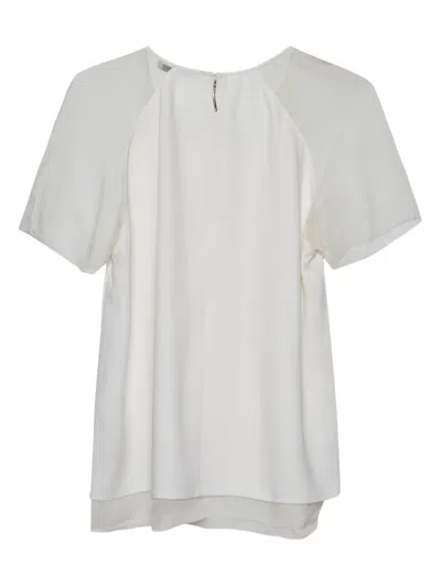 Pre-owned Burberry Layered-effect Blouse