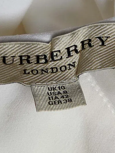 Pre-owned Burberry Layered-effect Blouse