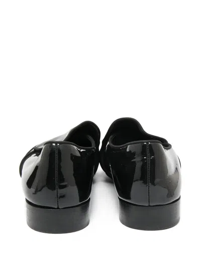 Pre-owned Giuseppe Zanotti Vintage Leather Loafers In Black