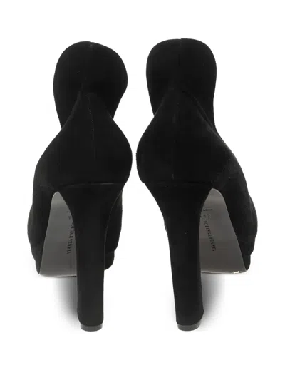 Pre-owned Bottega Veneta 130mm Suede Platform Pumps