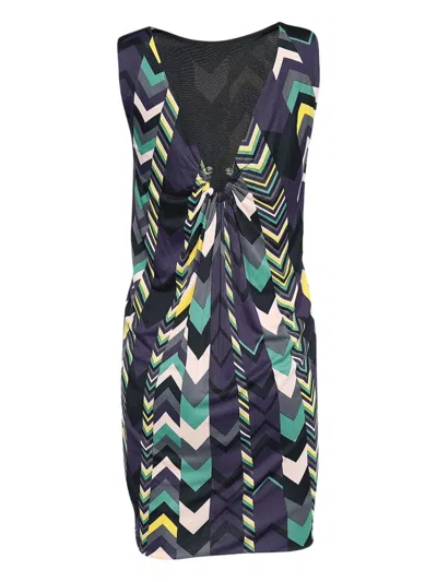 Pre-owned Missoni Zigzag-print Dress