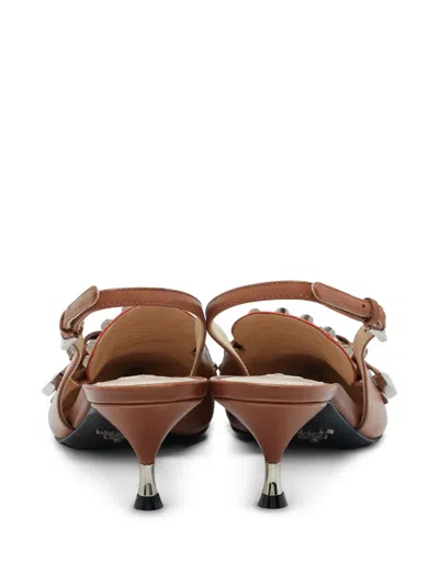 Pre-owned Prada Stud-embellished Pumps