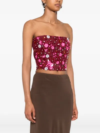 I Blues Sequin-embellished Top In Multi