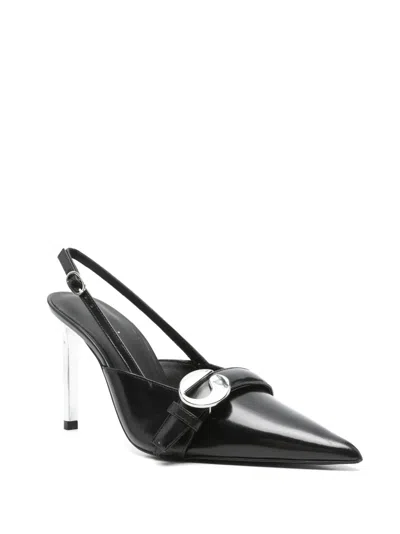Coperni 95mm Slingback Heeled Pumps In Black