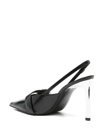 Coperni 95mm Slingback Heeled Pumps In Black