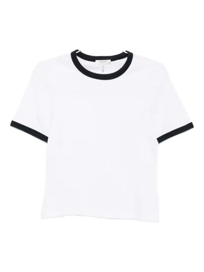 Rag & Bone Mia Ringer T-shirt In White