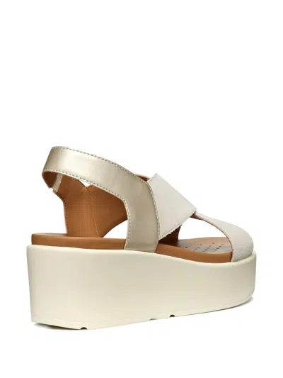 Geox 60mm Xand 2.2 Slingback Platform Sandals In White