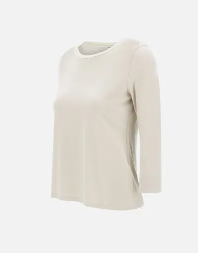 S Max Mara Durata T-shirt In Neutral