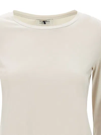 S Max Mara Durata T-shirt In Neutral