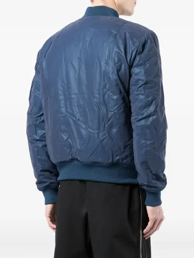 Alpha Industries Nasa-patch Bomber Jacket In Blue