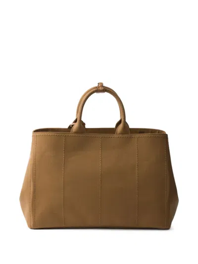 Prada Logo-embossed Tote Bag