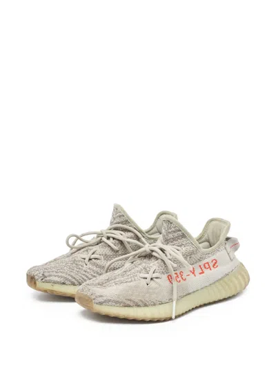 Pre-owned Adidas Originals Boost 350 Sneakers In Gray