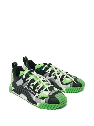 Pre-owned Dolce & Gabbana Ns1 Sneakers In Green