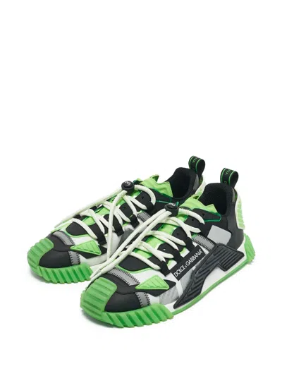 Pre-owned Dolce & Gabbana Ns1 Sneakers In Green